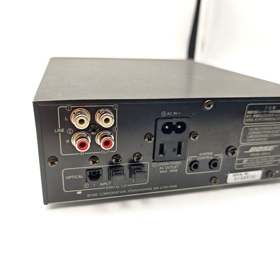 【美品】BOSE ボーズ MDA-8 MDデッキ 高音質