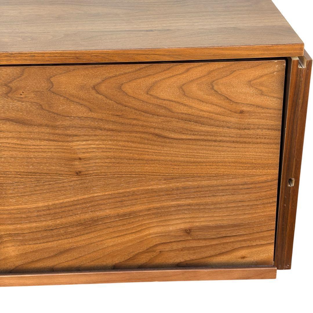 無印良品 ユニットシェルフ用ボックス フラップ扉 ウォールナット