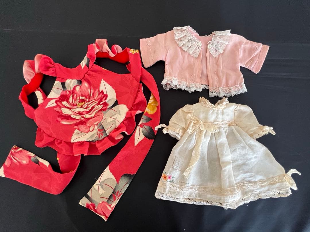 ▪️自由人形▪️関節のある市松人形▪️昭和▪️お着替え付き　アンティークドール