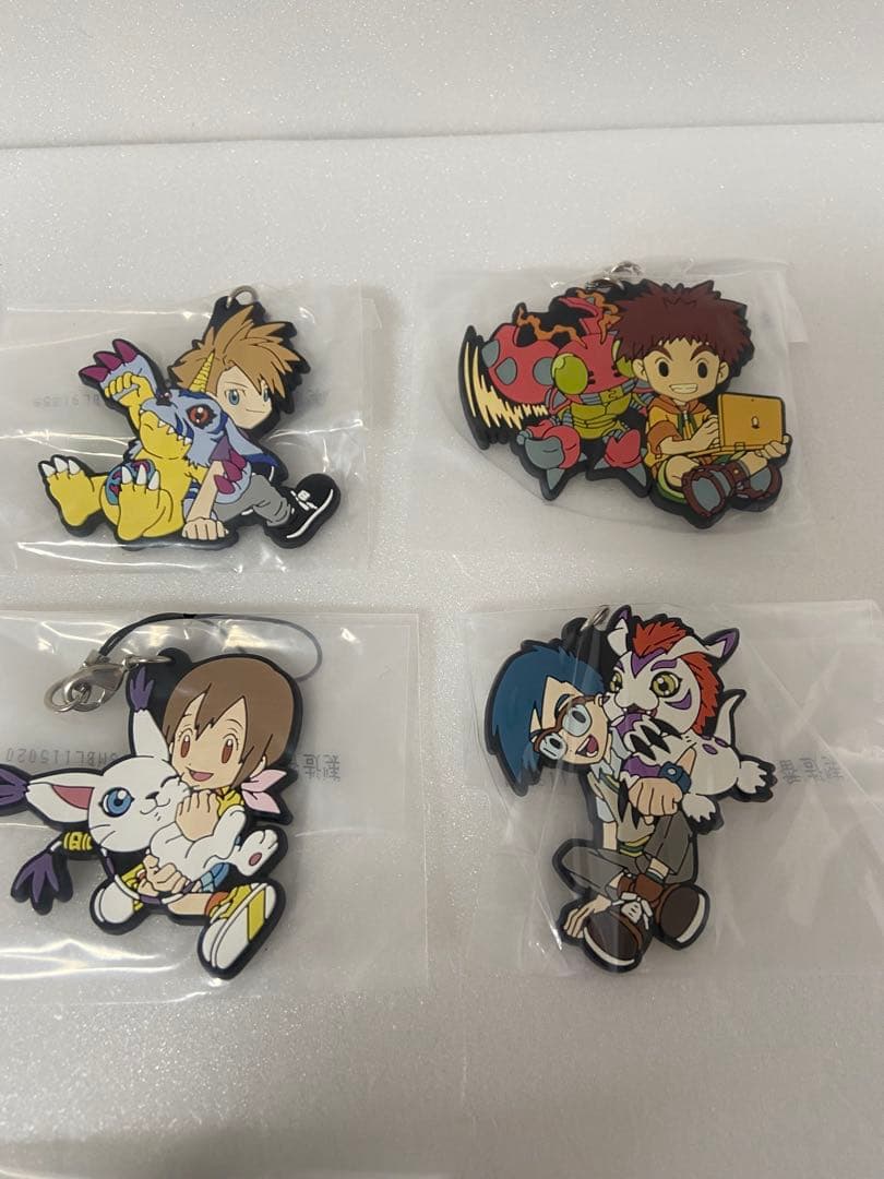 デジモンアドベンチャー ラバーストラップ 全10種 コンプセット デジヴァイス