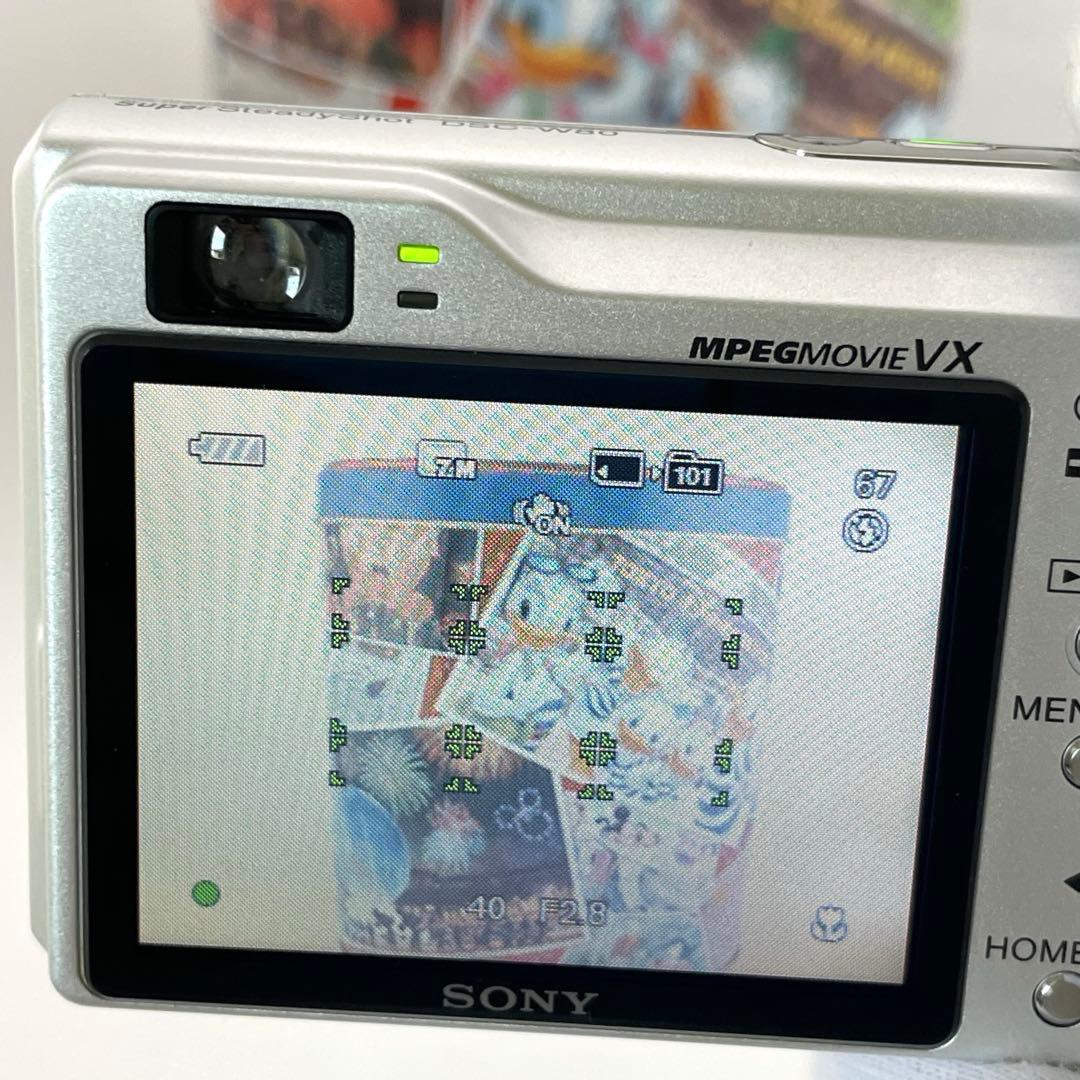 実写美⭕️美品【動作確認済】SONY DSC-W80 Cyber-shot
