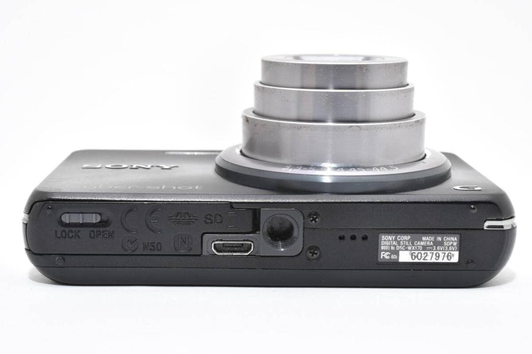 ソニー　SONY Cyber-shot DSC-WX170 ブラック ＃A437