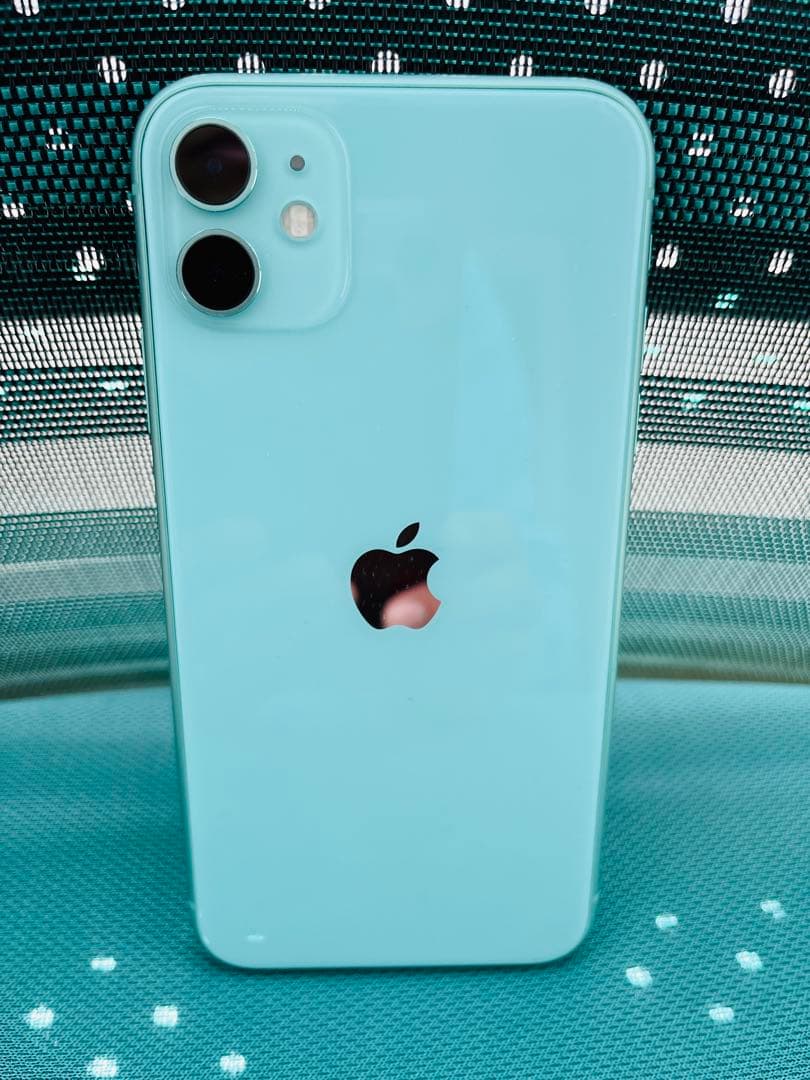 美品 iPhone11 128G グリーン 箱あり