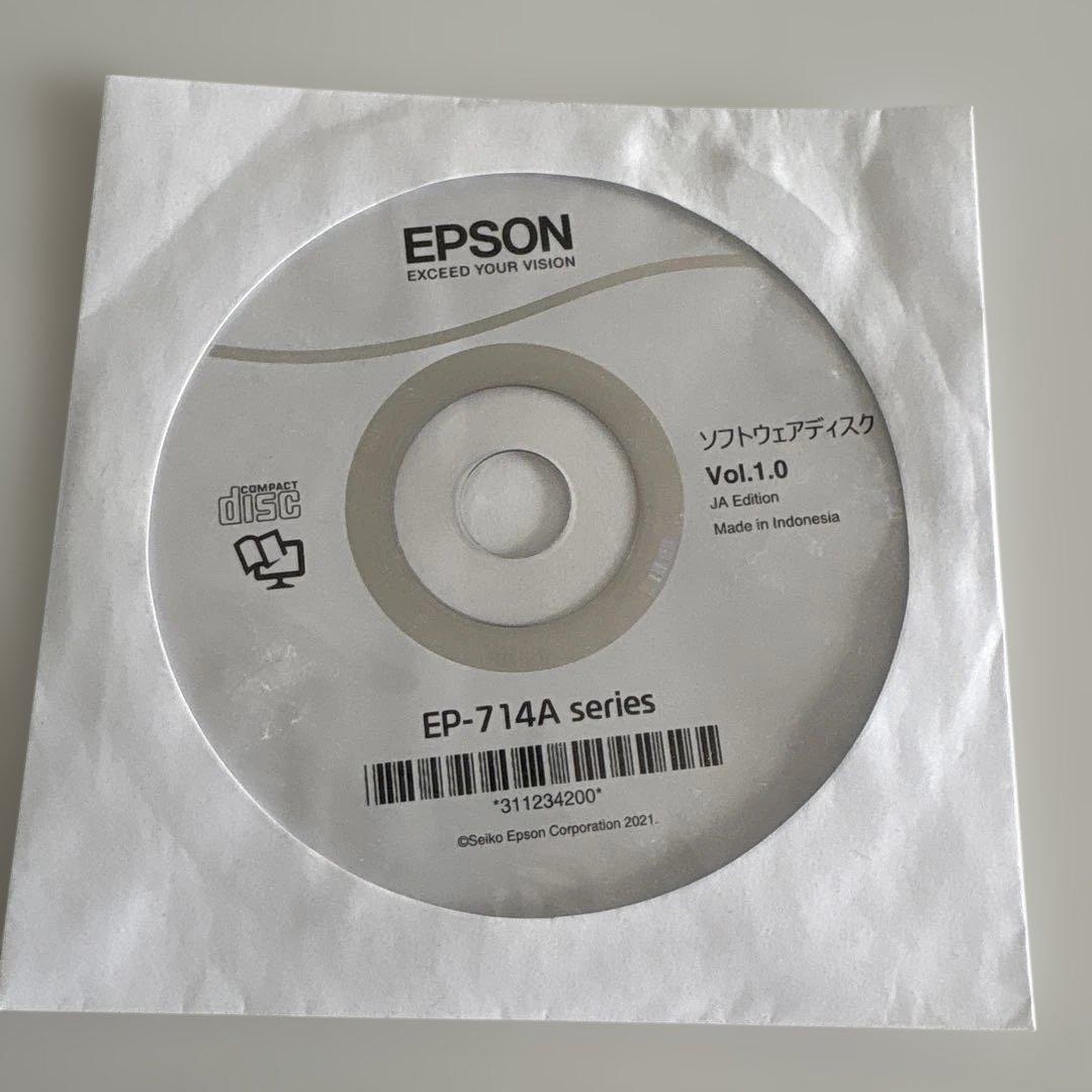 EPSON プリンター　EP-714a エラーコード有り