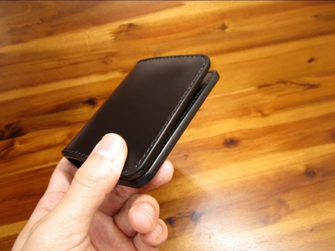 Horween コンパクト財布 ホーウィン クロムエクセル カラーオーダー