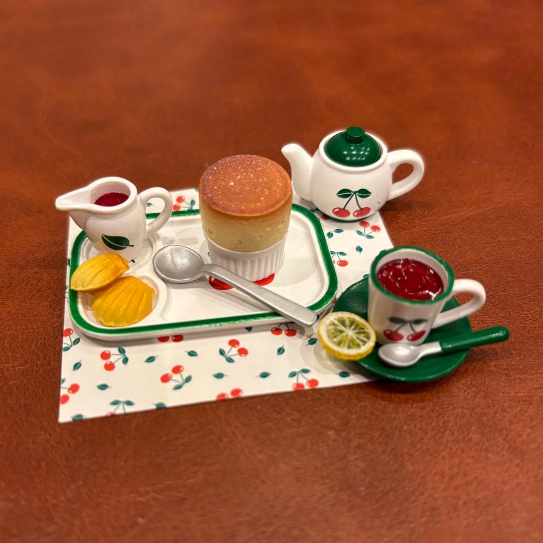 メガハウス カフェdeケーキ⑦あったかスフレセット