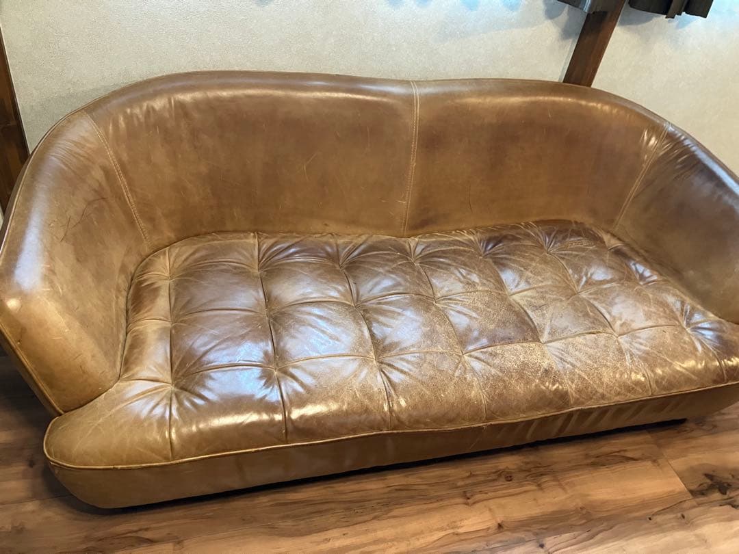 CRASHGATE クラッシュゲート オピアムソファ 3人掛け L-1キャメル