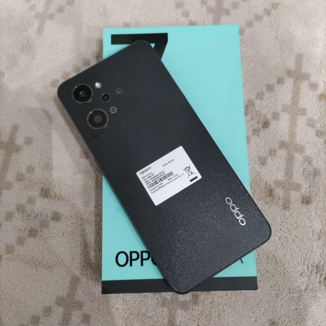 OPPO Reno7 A ブラック 本体