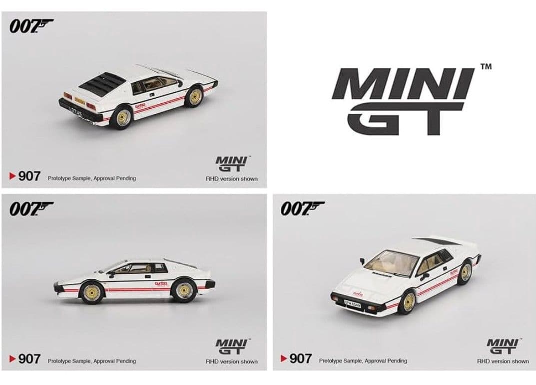 限定品　MINIGT 1/64 ロータス エスプリ ホワイト