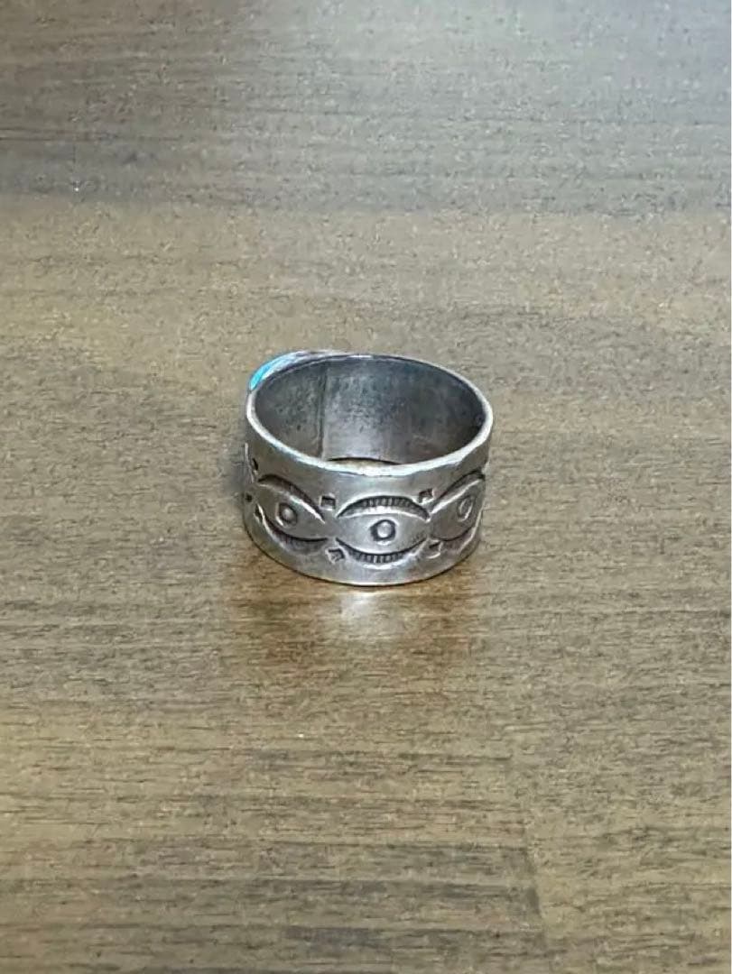 【早い者勝ち】アメカジ ターコイズリング made in USA シルバー925