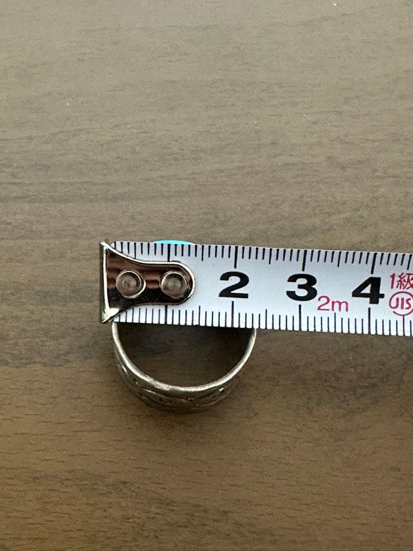 【早い者勝ち】アメカジ ターコイズリング made in USA シルバー925