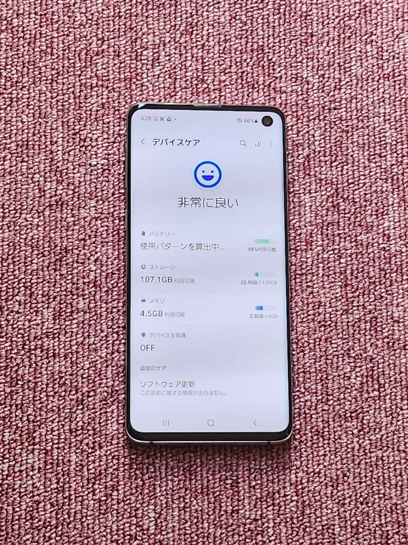 Galaxy S10 128GB プリズムブラック au simフリー