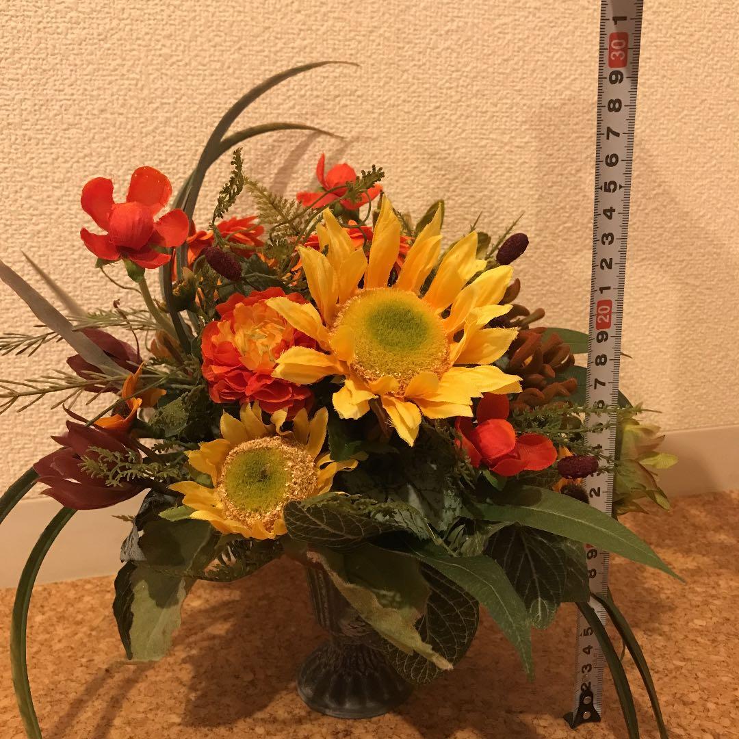 アーティフィシャルフラワー(ヒマワリ、ガーベラ、ラナンキュラス)