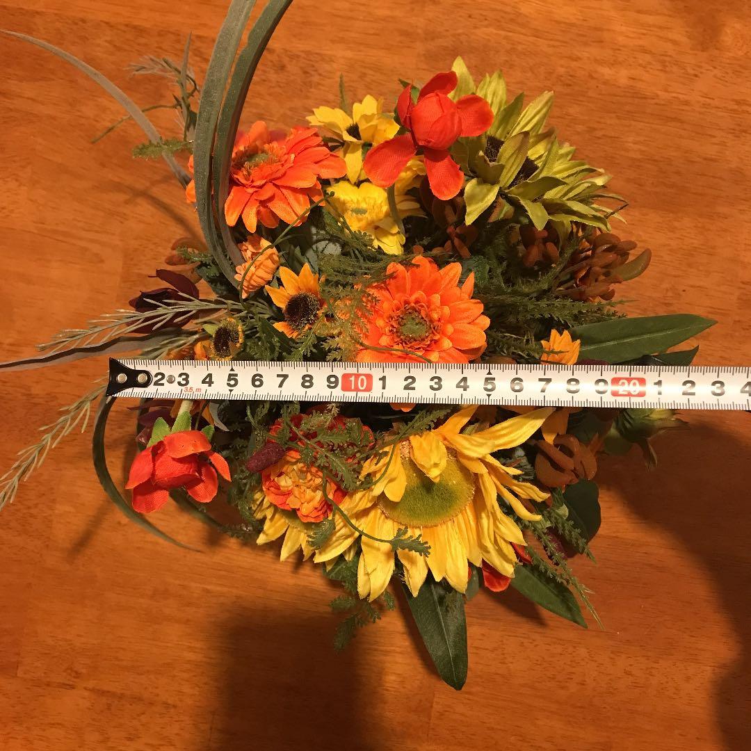 アーティフィシャルフラワー(ヒマワリ、ガーベラ、ラナンキュラス)