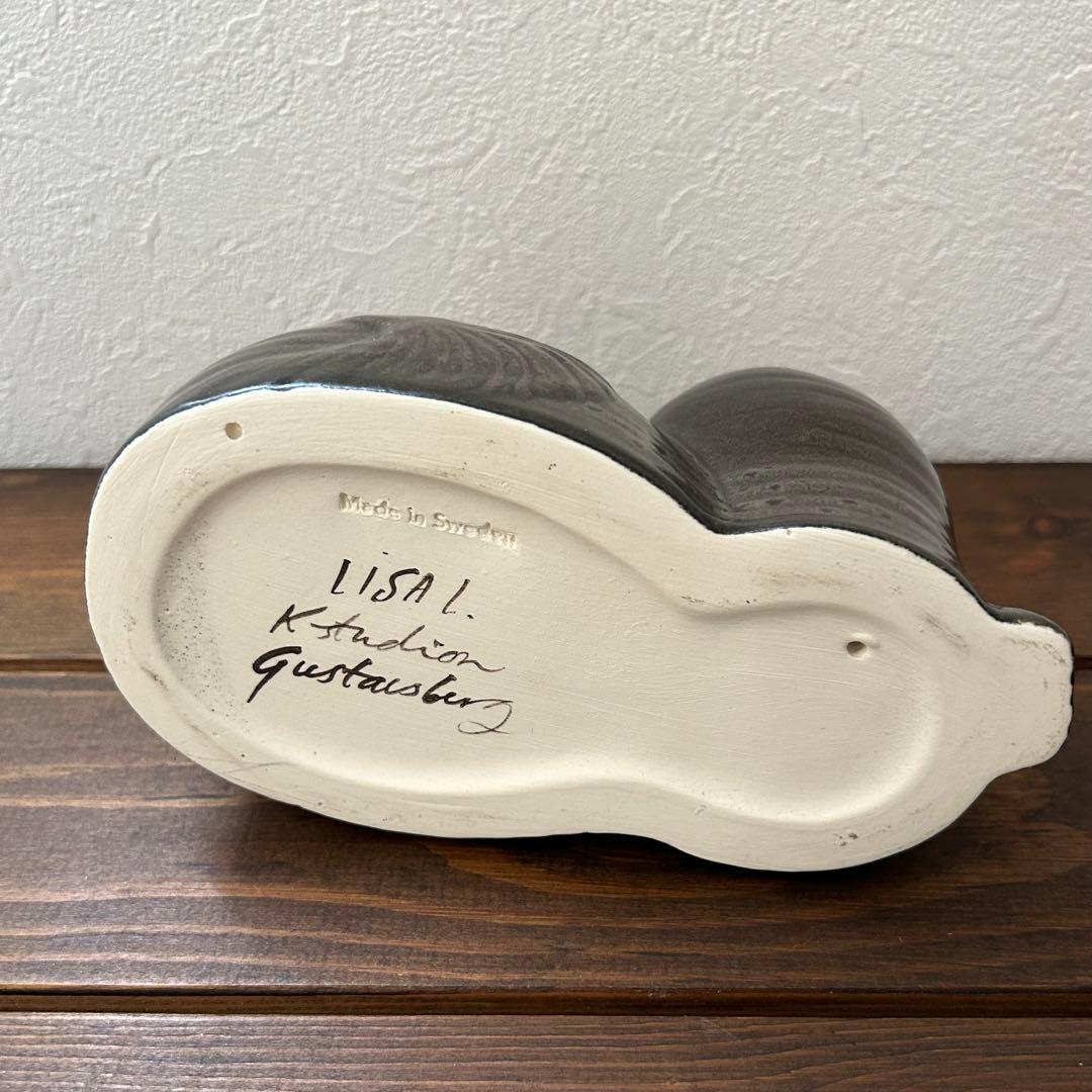 リサラーソン キャット マイ Mai (光沢のある黒） 2017年 19 cm