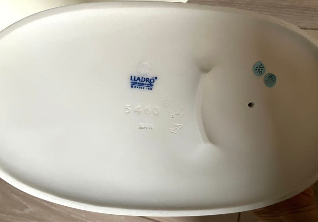 ⭐️新品⭐️リヤドロ 5460 乗せてあげる 犬 花 女の子 陶器 正規箱付