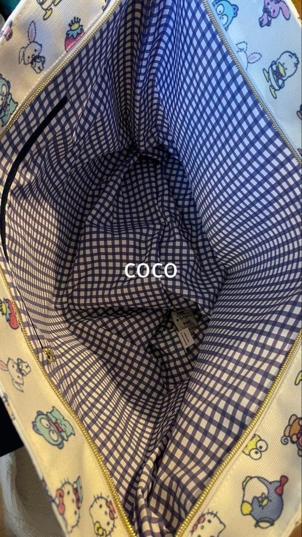 新品 匿名配送 サンリオピューロランド35周年記念限定グッズ ビッグトートバッグ