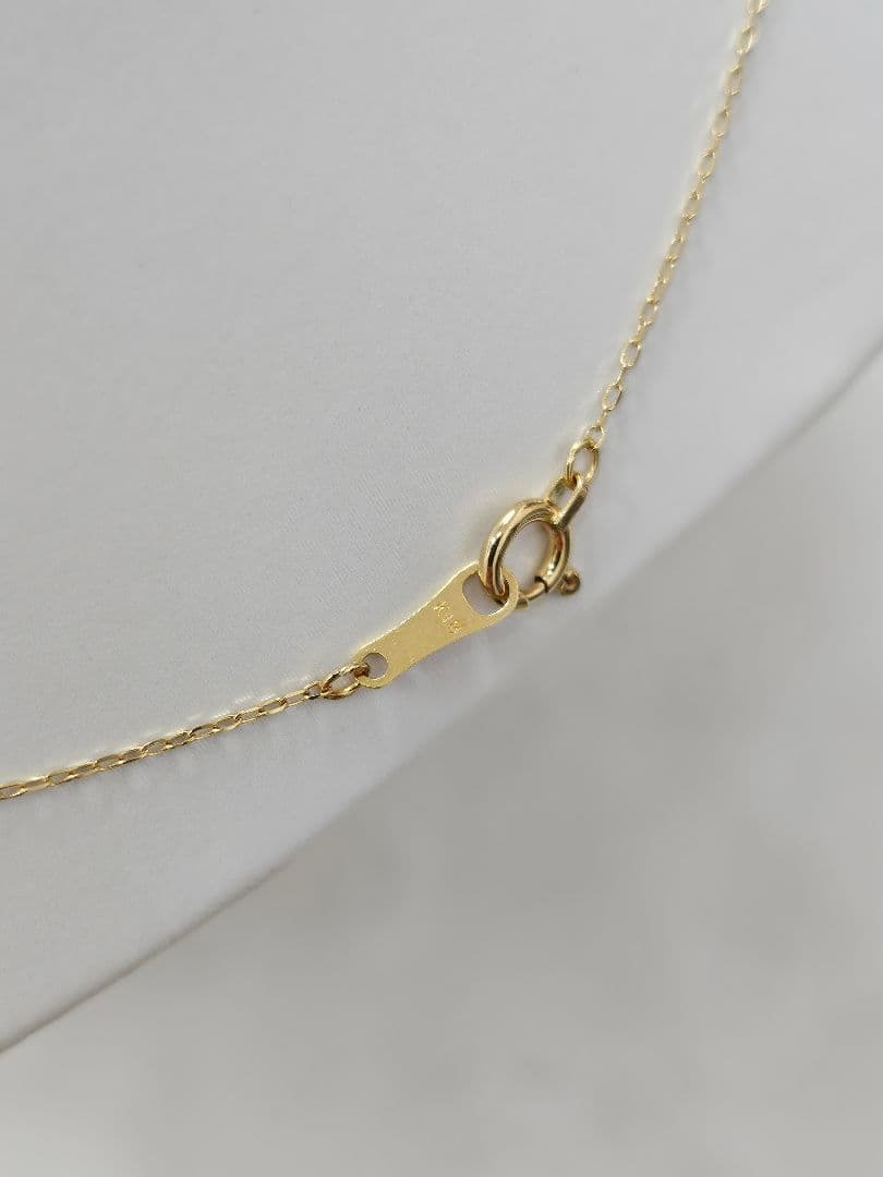 K18 あこやパールネックレス カットボール付き