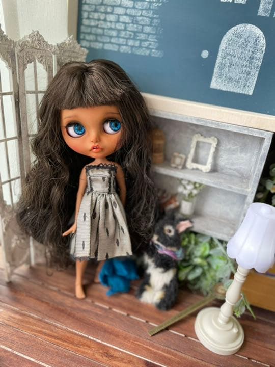 専用shino.doll♪No.342♪カスタムアイシードール♪ネモフィラちゃん