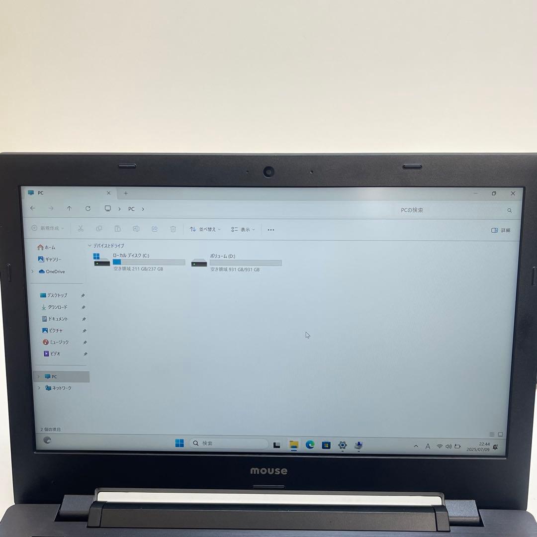 Mouse W231AU i7-5500U 16GB 256GB Office付