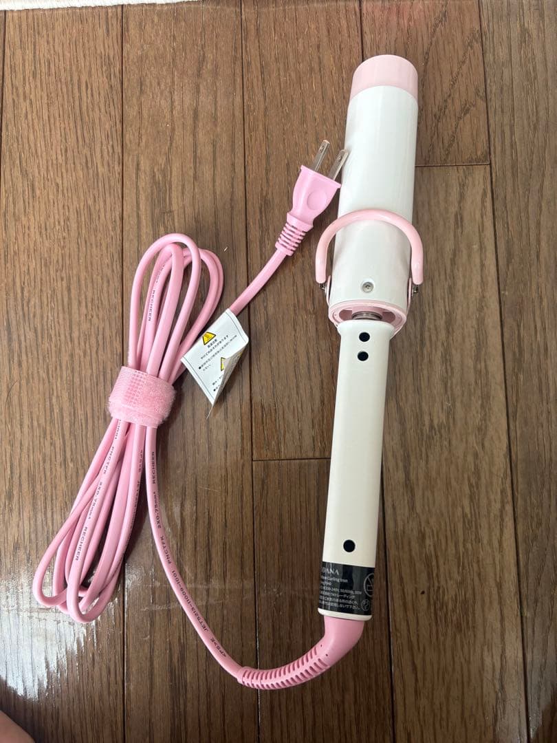 VODANA カールアイロン ストロベリークリーム