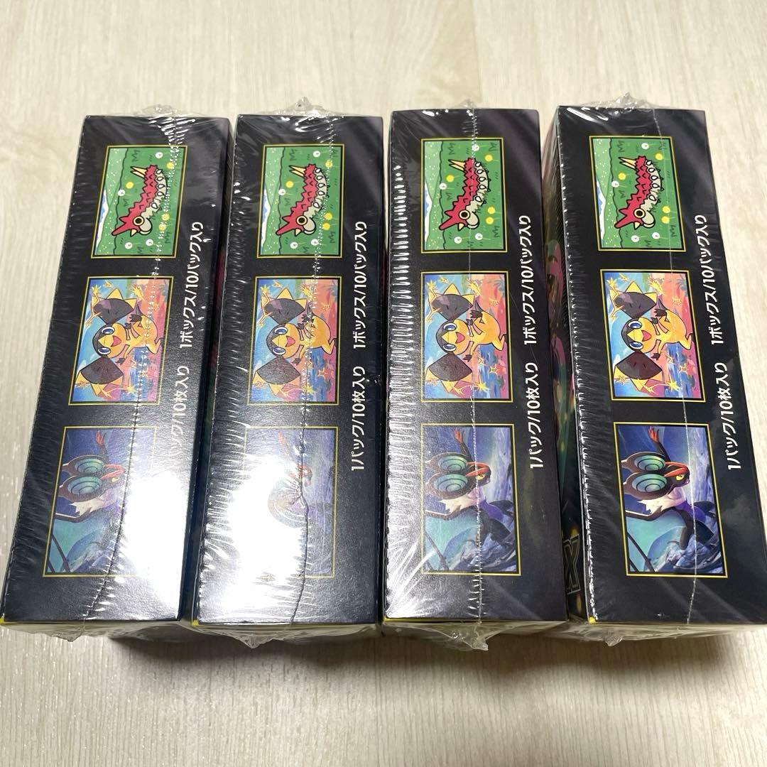 ポケモンカードゲーム MEGA ドリームex シュリンクつき4BOX