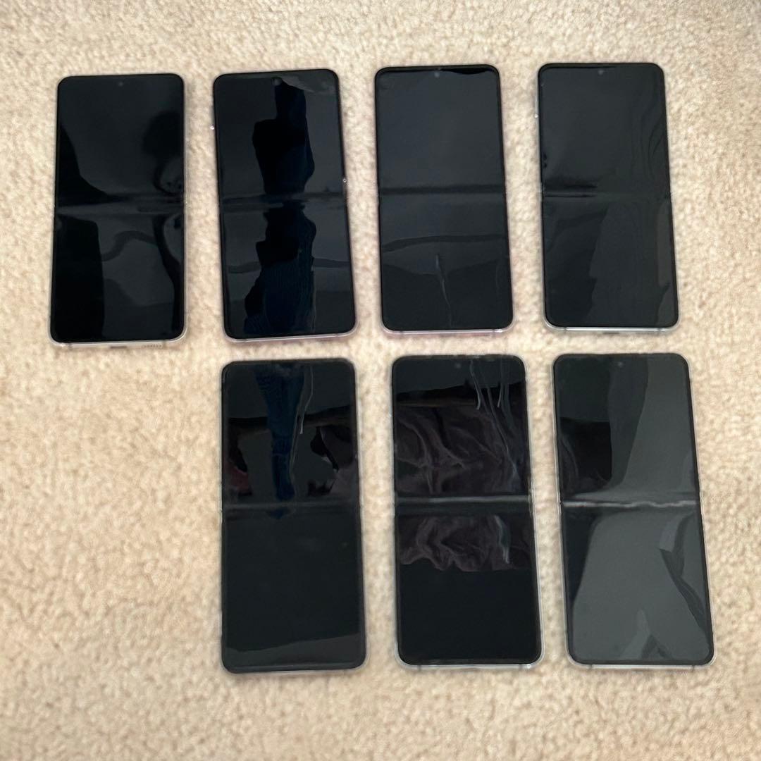 【ジャンク品】Android Galaxy Flip 5｜７台｜SIMフリー