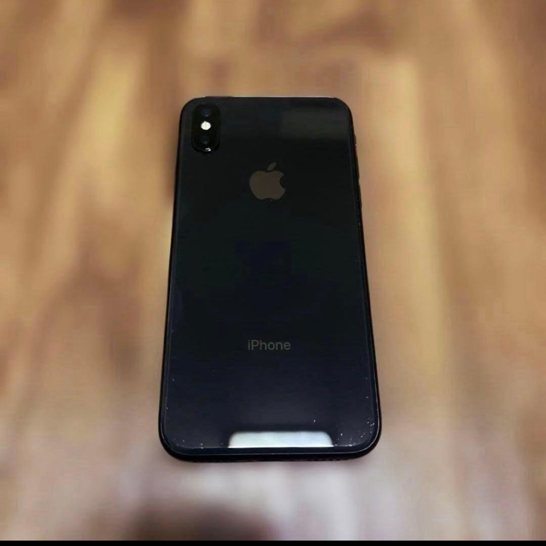【超美品】iPhoneX 256GB スペースグレイ SIMロックあり