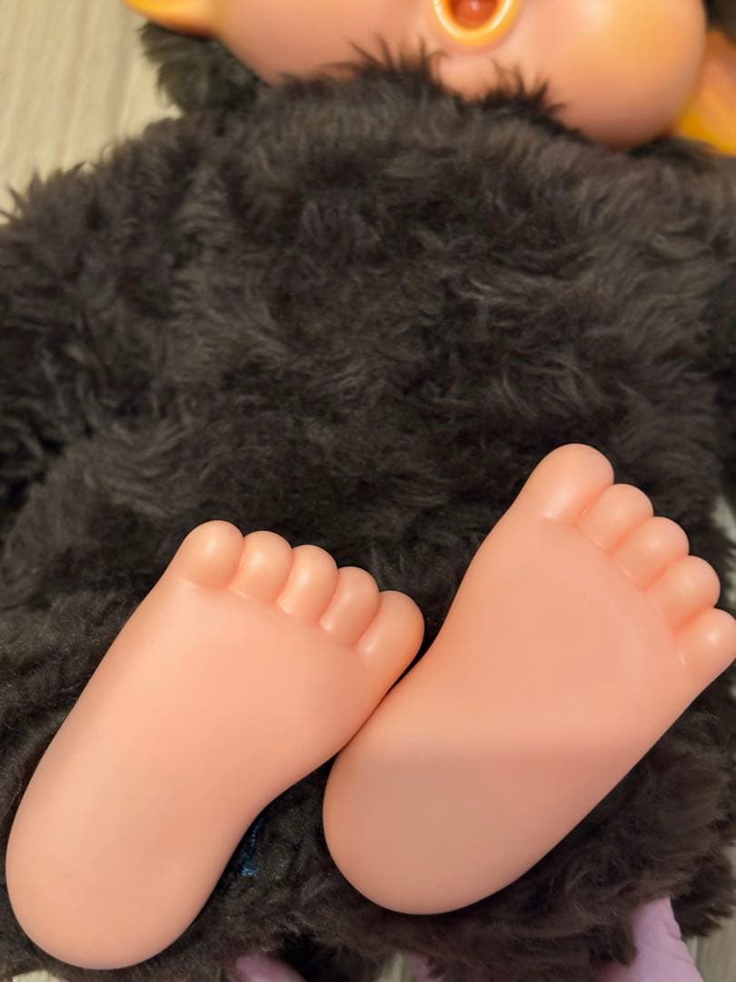 セキグチ 当時物 おおきな モンチッチ ビンテージ ブルーアイ Lサイズ
