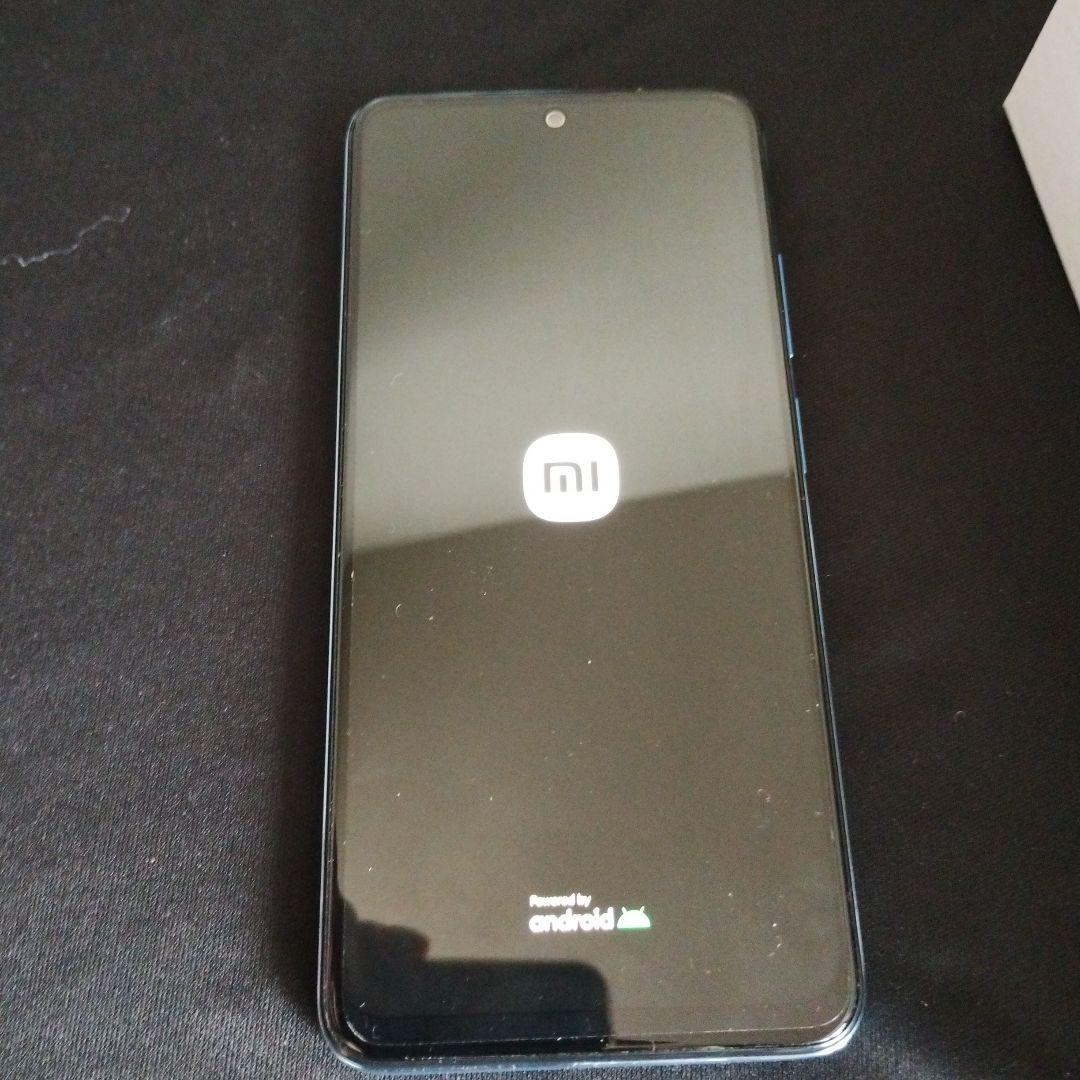 値下げ Xiaomi Redmi Note 11 青色 本体と別購入ケース付属