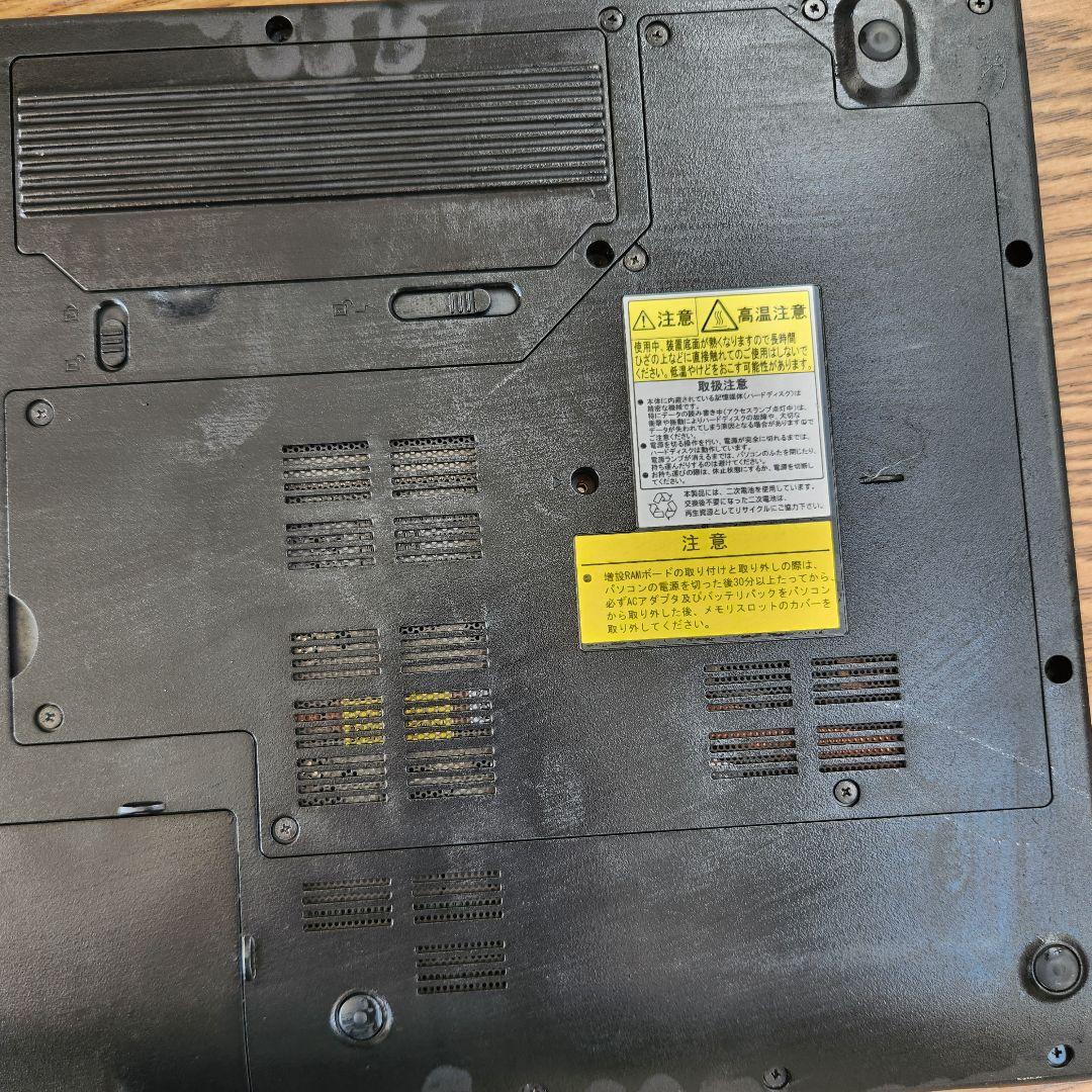 NEC LaVie レッドノートPC 本体corei7