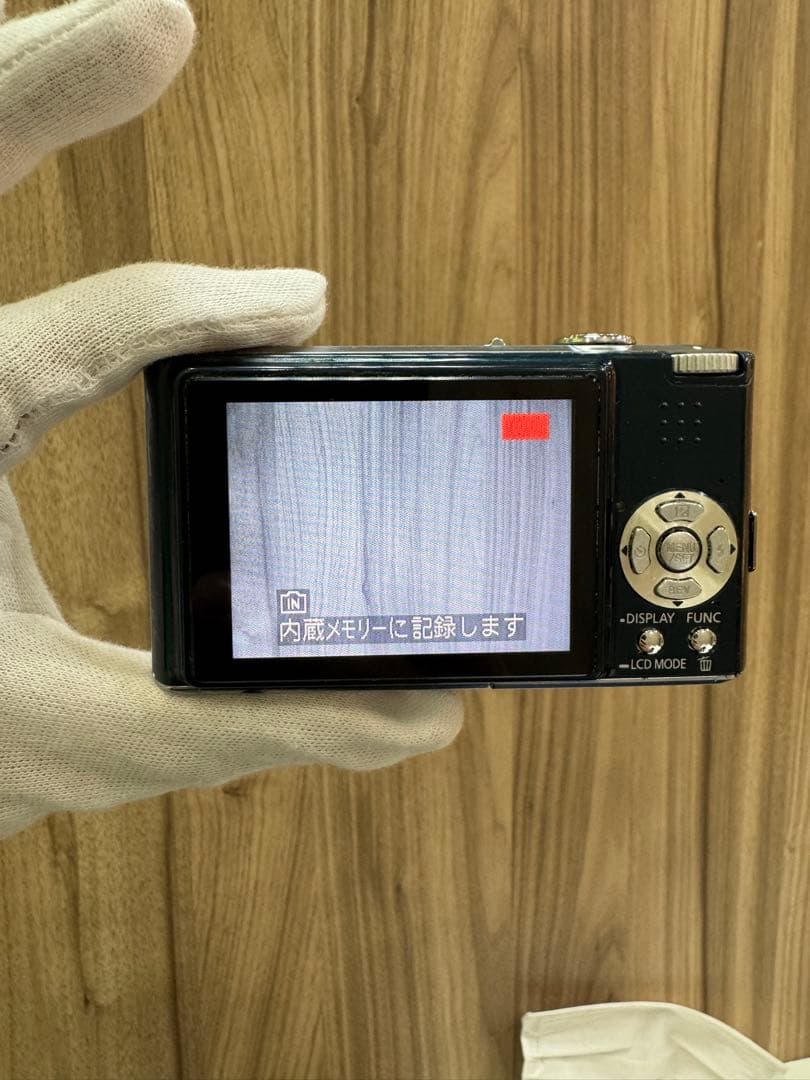 【稼働品】パナソニック デジカメ LUMIX DMC-FX33-A ブルー