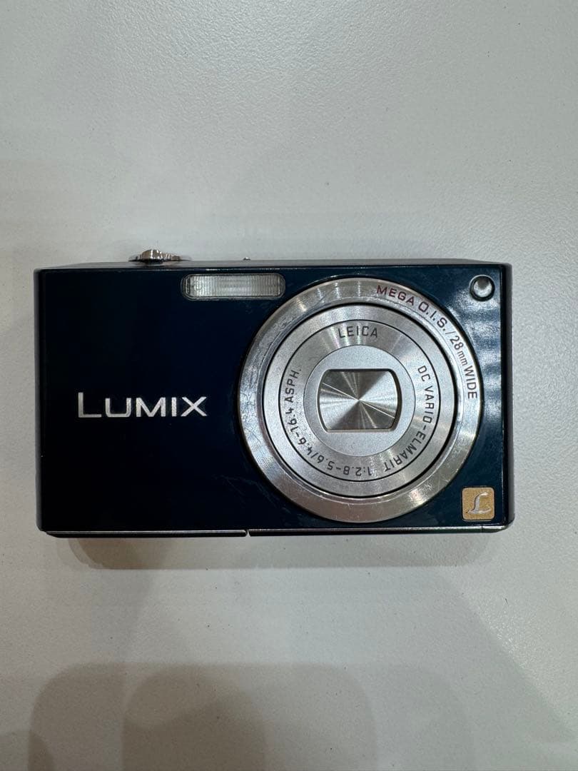 【稼働品】パナソニック デジカメ LUMIX DMC-FX33-A ブルー