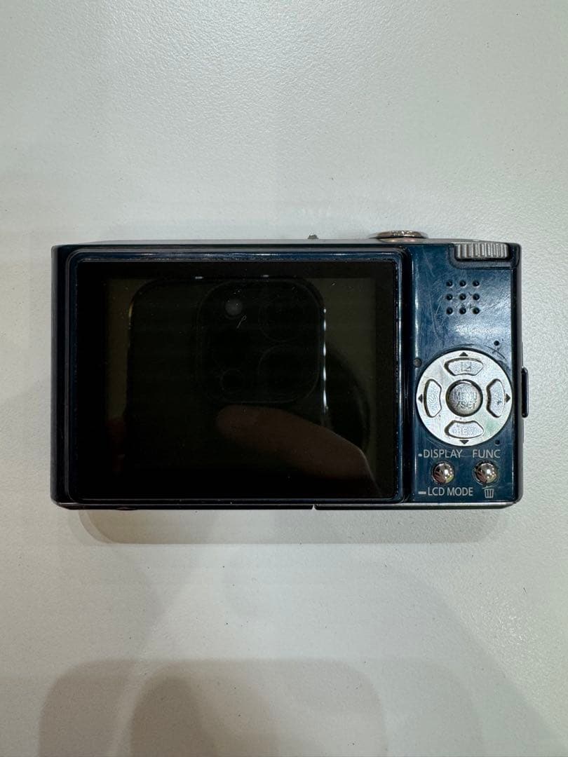 【稼働品】パナソニック デジカメ LUMIX DMC-FX33-A ブルー