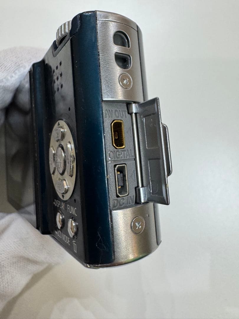 【稼働品】パナソニック デジカメ LUMIX DMC-FX33-A ブルー