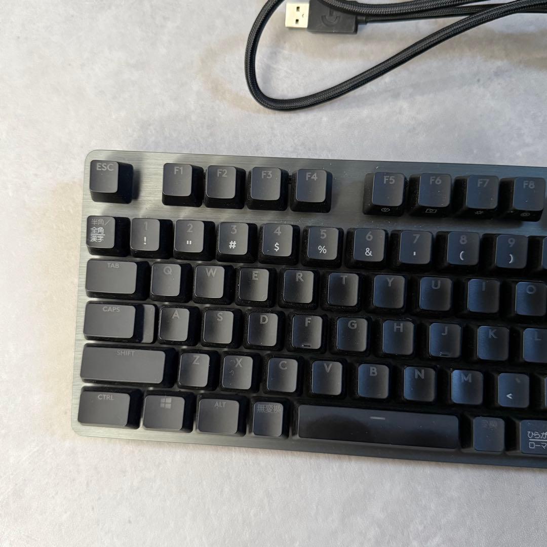 logicool G512 有線メカニカルキーボード 日本語配列 箱無し 茶軸