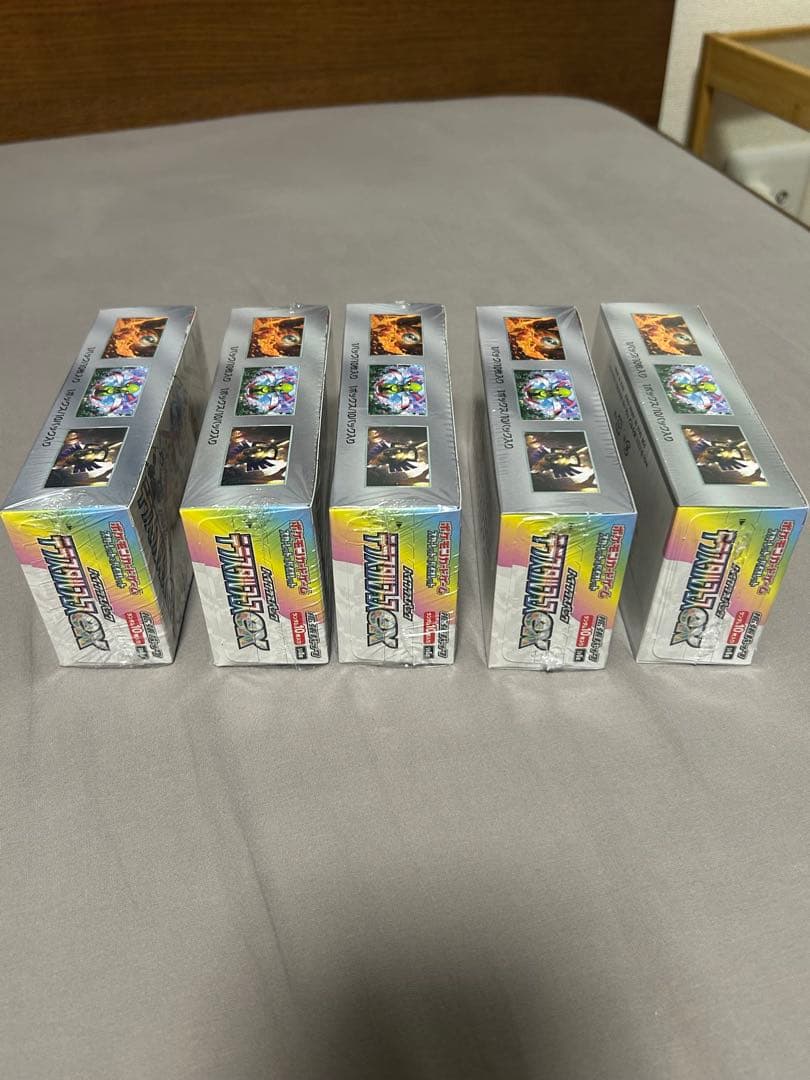 新品未開封　シュリンク付き　ポケモンカード　テラスタルフェスex 3ボックス