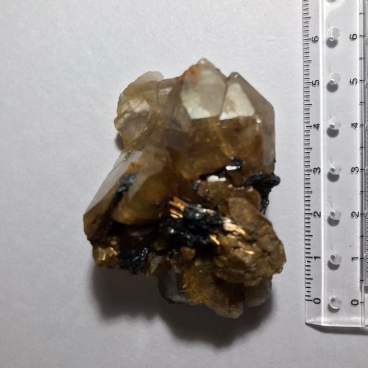 水晶原石・太陽ルチルクオーツ 63g