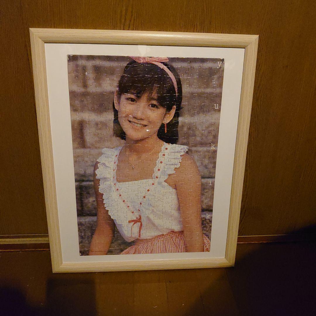 岡田有希子のパズル　フレーム付き完成品400ピース