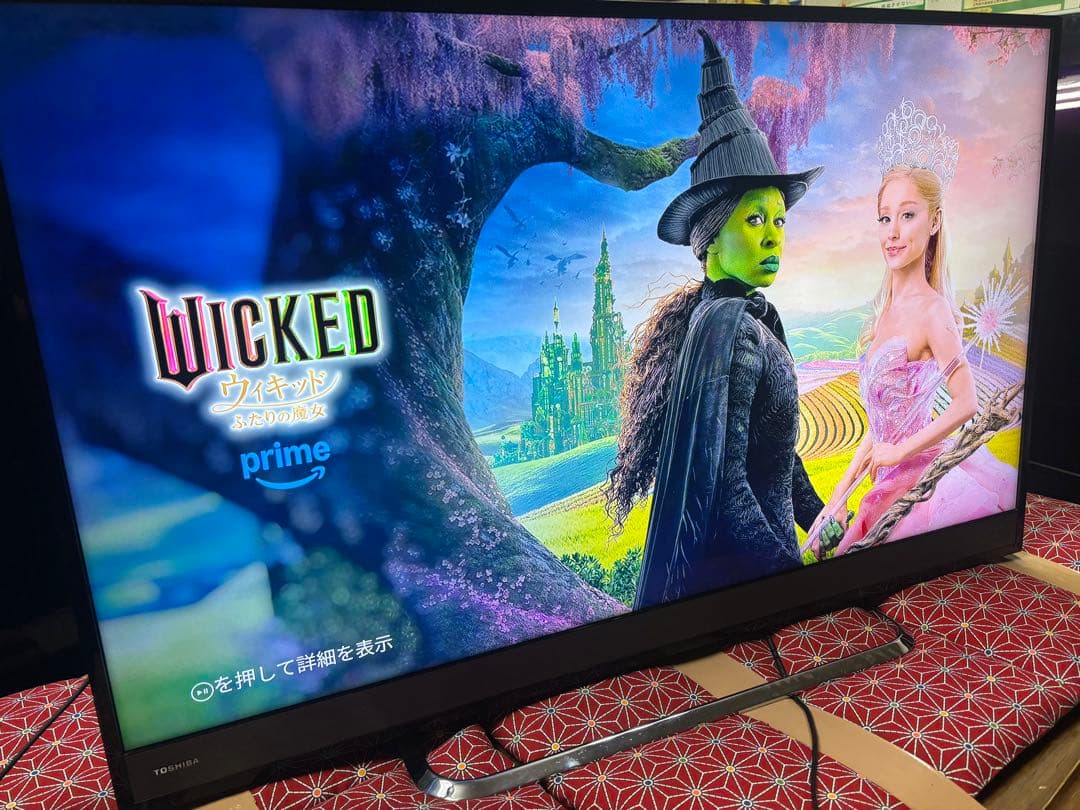 東芝 40V型 4K液晶テレビ REGZA 40M500X W録対応 動画アプリ