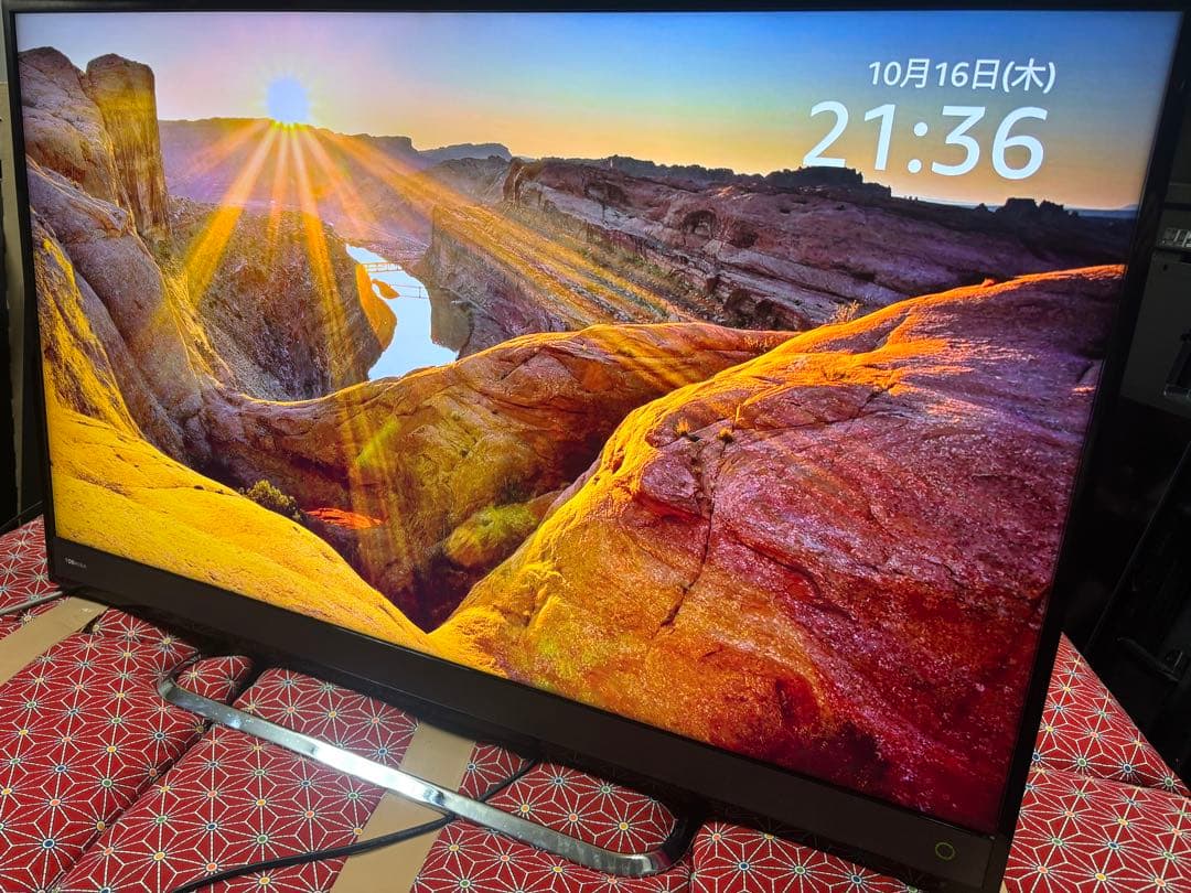 東芝 40V型 4K液晶テレビ REGZA 40M500X W録対応 動画アプリ