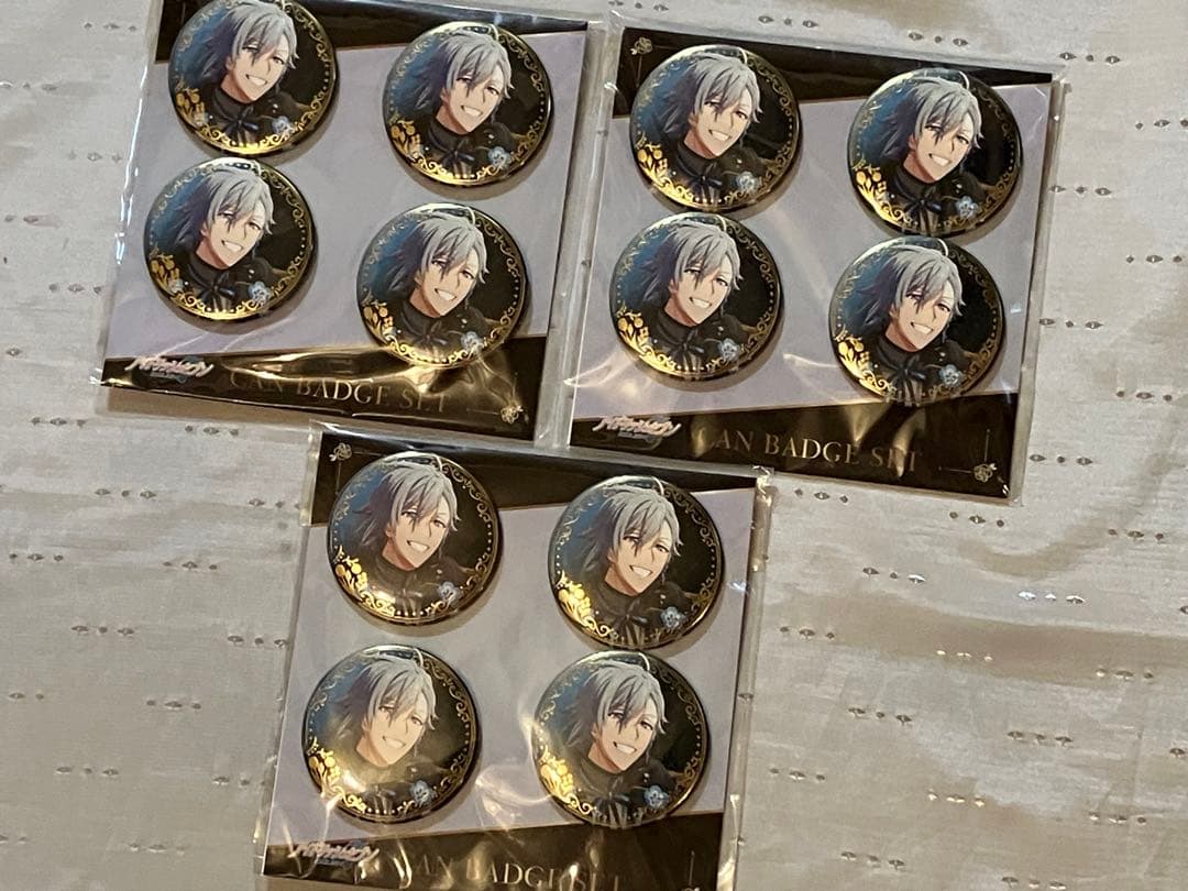 *✽ アイナナ Op.7 オプナナ 衣装展 缶バッジ 逢坂壮五 四葉環✽*