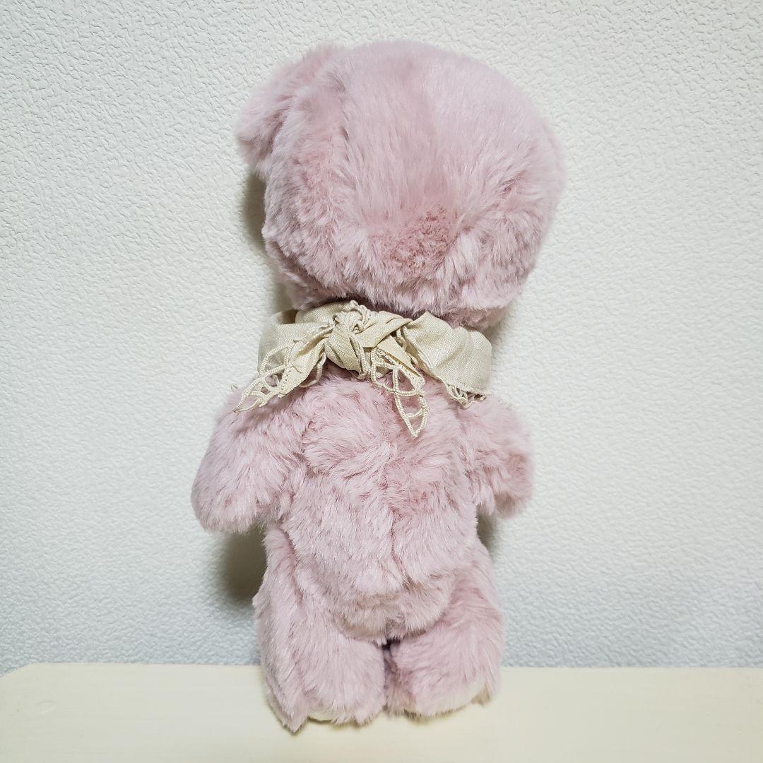No.717 テディベア(M)BD2026.4.4 ピンク×スカーフ