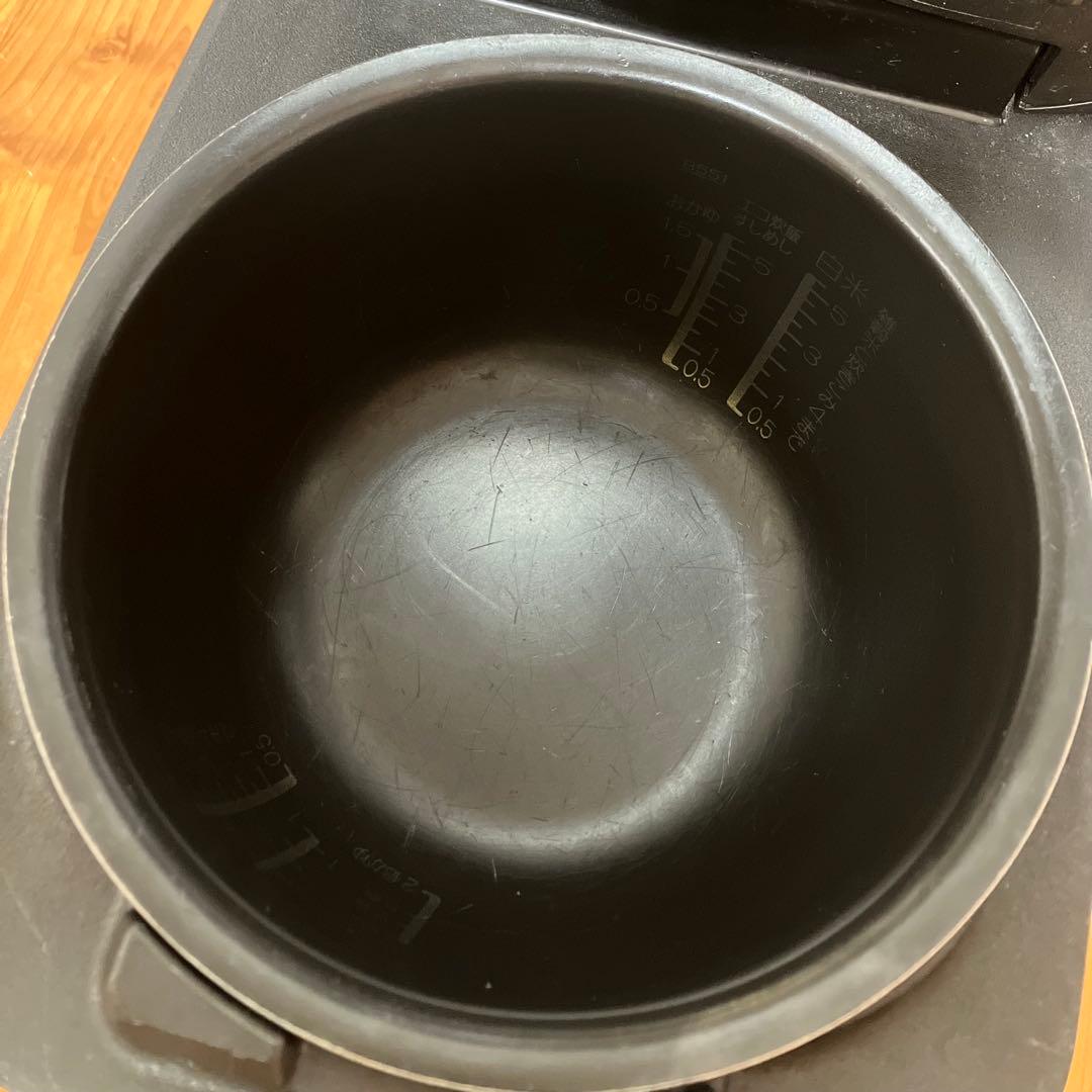 象印 IH炊飯器 NW-SA10 ブラック5.5合　2020年製