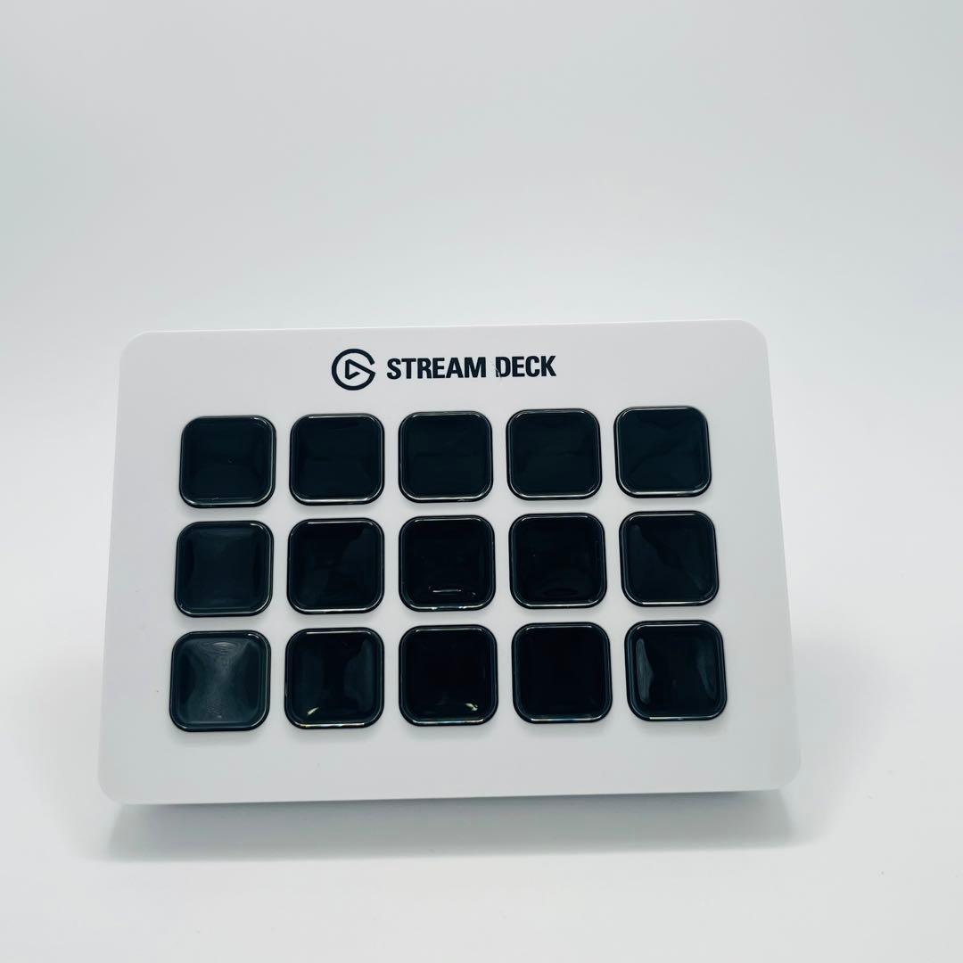 【A】STREAM DECK MK.2 ホワイトモデル 付属品あり