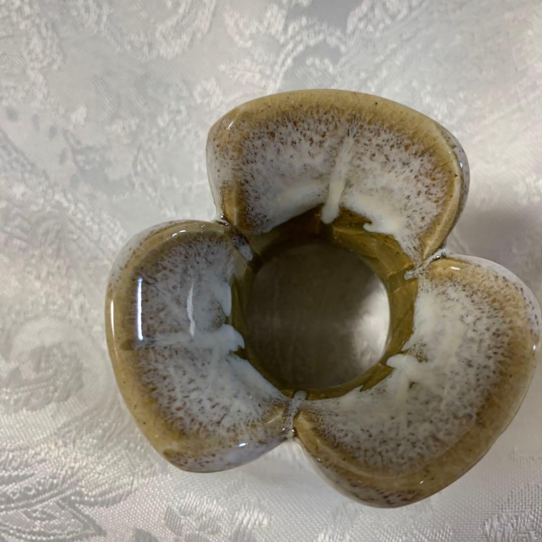 茶道具　七種蓋置　三つ葉