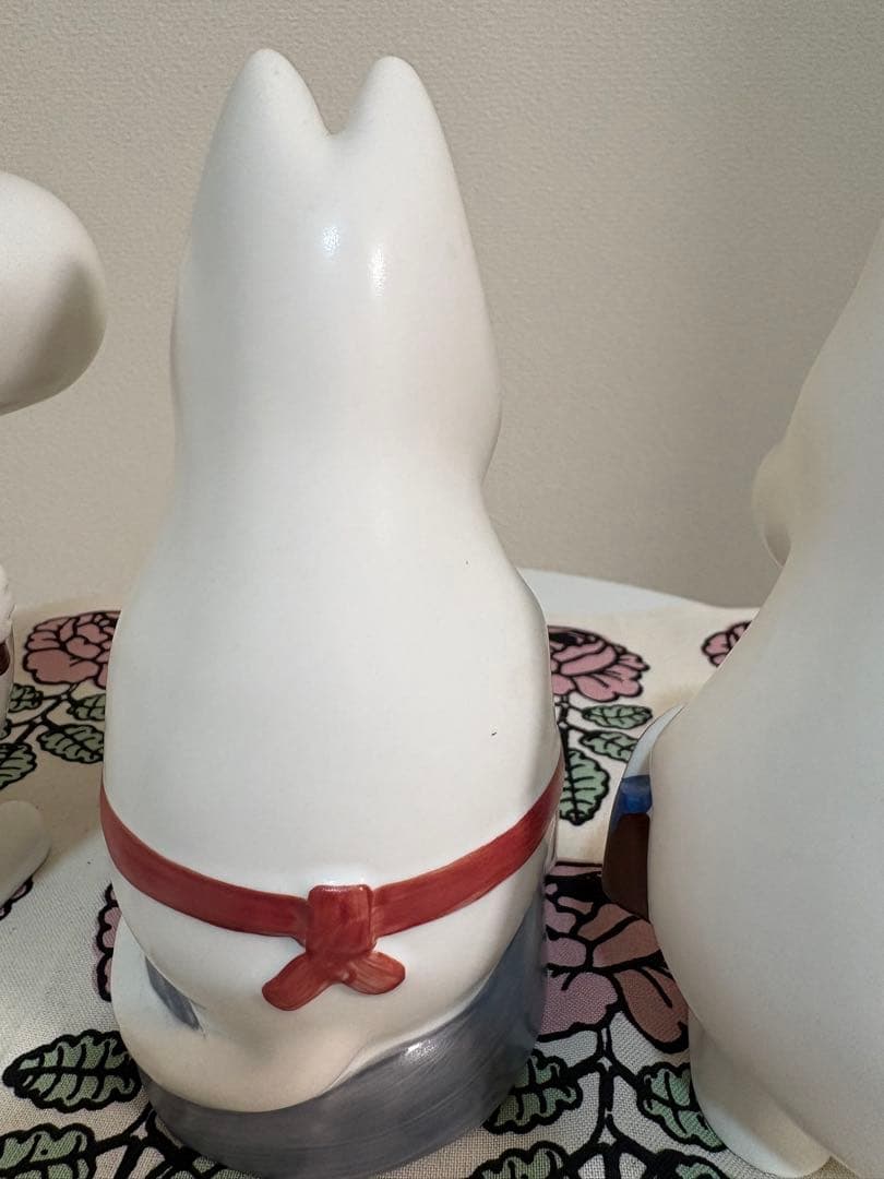 【廃盤】ARABIA アラビア　ムーミン　フィギュア　ムーミンパパ　ママ　3体