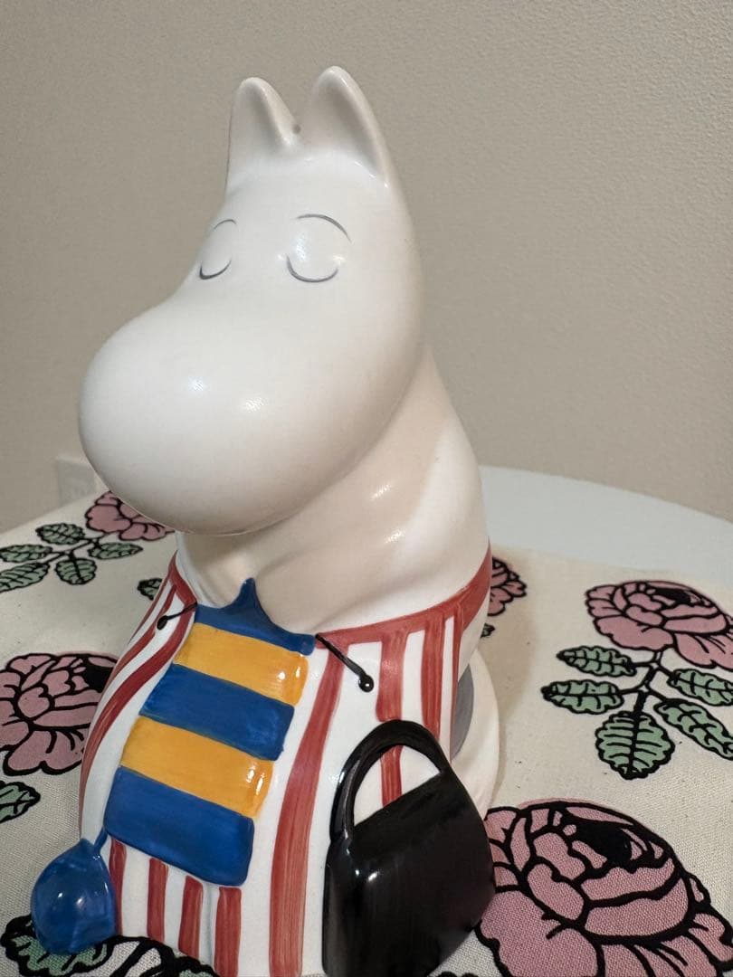 【廃盤】ARABIA アラビア　ムーミン　フィギュア　ムーミンパパ　ママ　3体