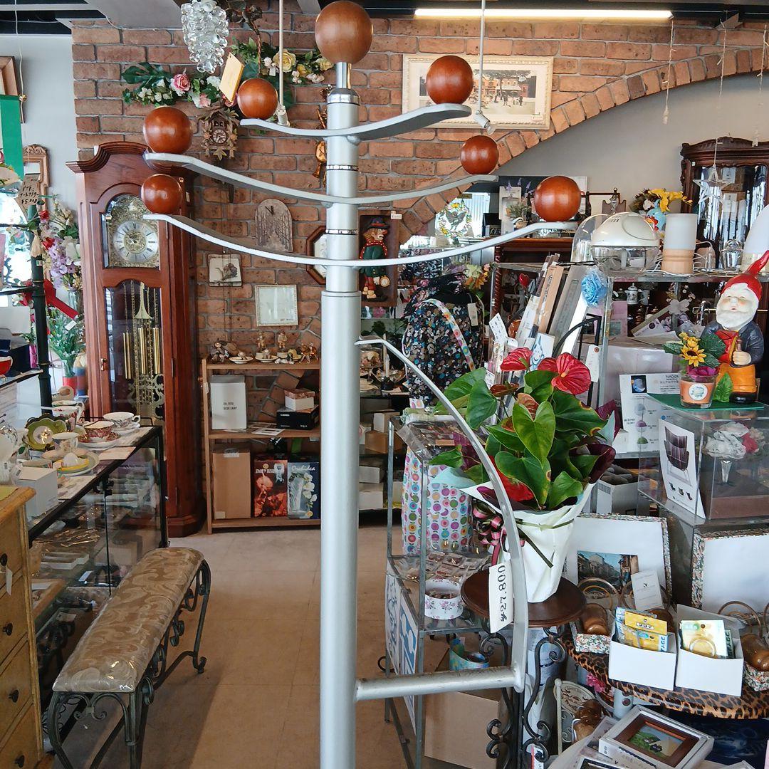 TETTU コートラック コートハンガー ポールスタンド アイアン 回転ハンガー