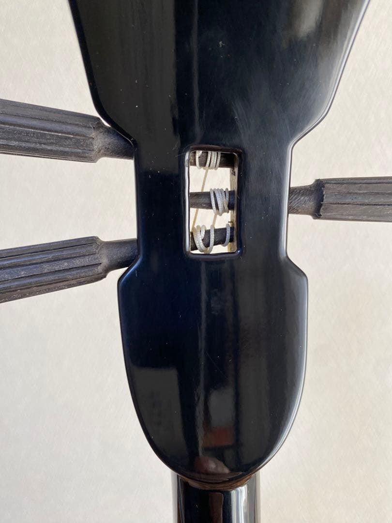 沖縄三線　蛇皮　強化張り 黒檀 ハードケース